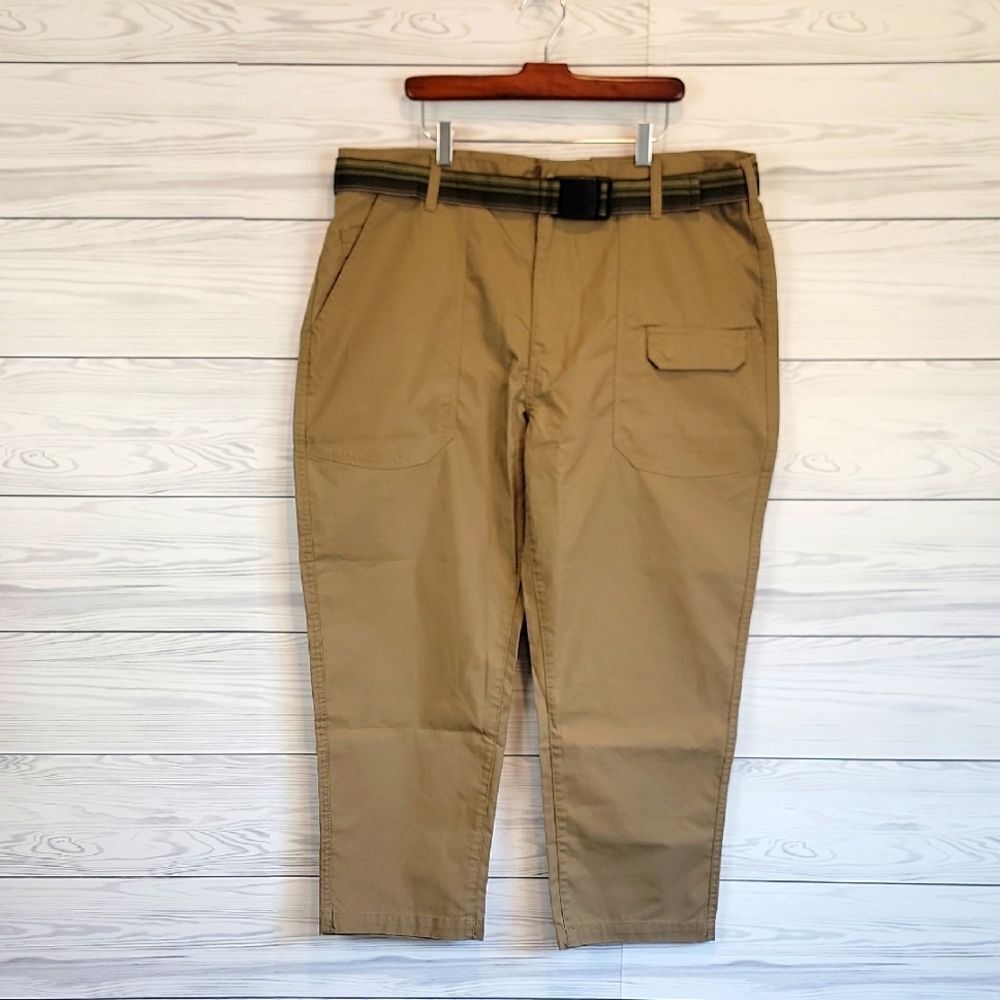 Stone Creek Mens Khaki Casual Pants Size 42S